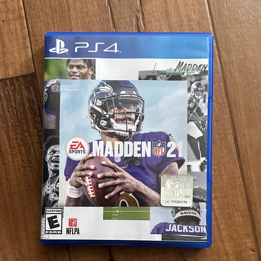 Madden NFL 21 for PS4 - Blue Case
